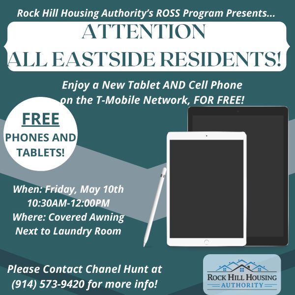 Eastside Phone Event Flyer. All information from this flyer is listed above.