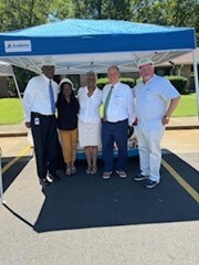 Dewayne Alford, Executive Director (ED), Housing Operations Manager, Earl Phillips, Maintenance Supervisor, Lynn Hammond, Board Commissioners Vice Chair -David Casey, Tammy Gordon, and Dr. Love Mills-Byrd, and Mayor Gettys.